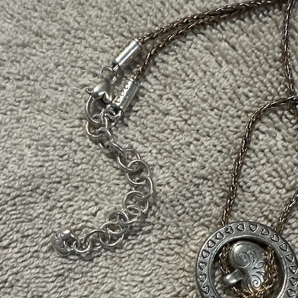 Vintage Brighton Key Holder Pendant Necklace - Picture 3 of 3